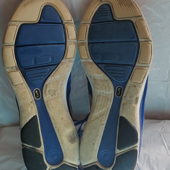 Mens Size 12 blue Nike h2o repel lunarglide 4 - Picture 5 of 8